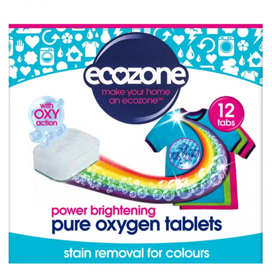 Ecozone Oxy tablety na barevné prádlo Image